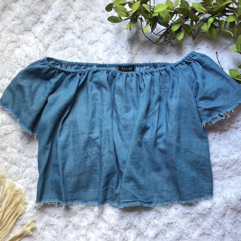Off the shoulder shirt